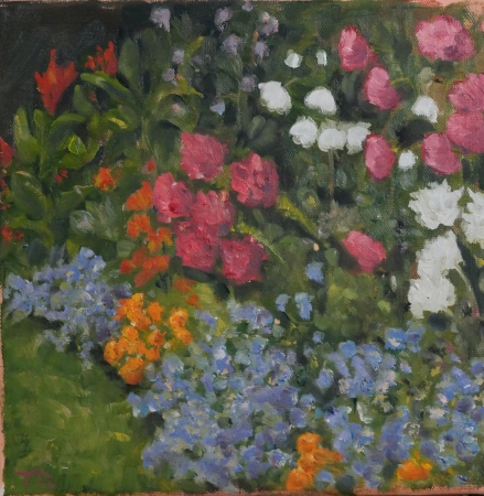 Cotswolds Garden by artist Tammy Brown